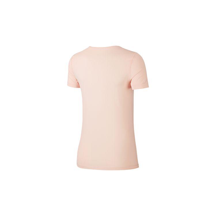 Nike Pro Mesh Training Top Short Sleeve T-Shirt Women Tops Pink AO9952-664
