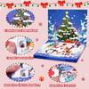2025 Weihnachts-Adventskalender Geschenkbox Kreativer DIY Schneemann Weihnachtsmann Armband Countdown-Kalenderbox für Mädchen Neujahrsgeschenk
