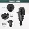 Pack of 2 For Kia Cadenza 2014-2016 Windshield Wiper Washer Nozzle 986302L100