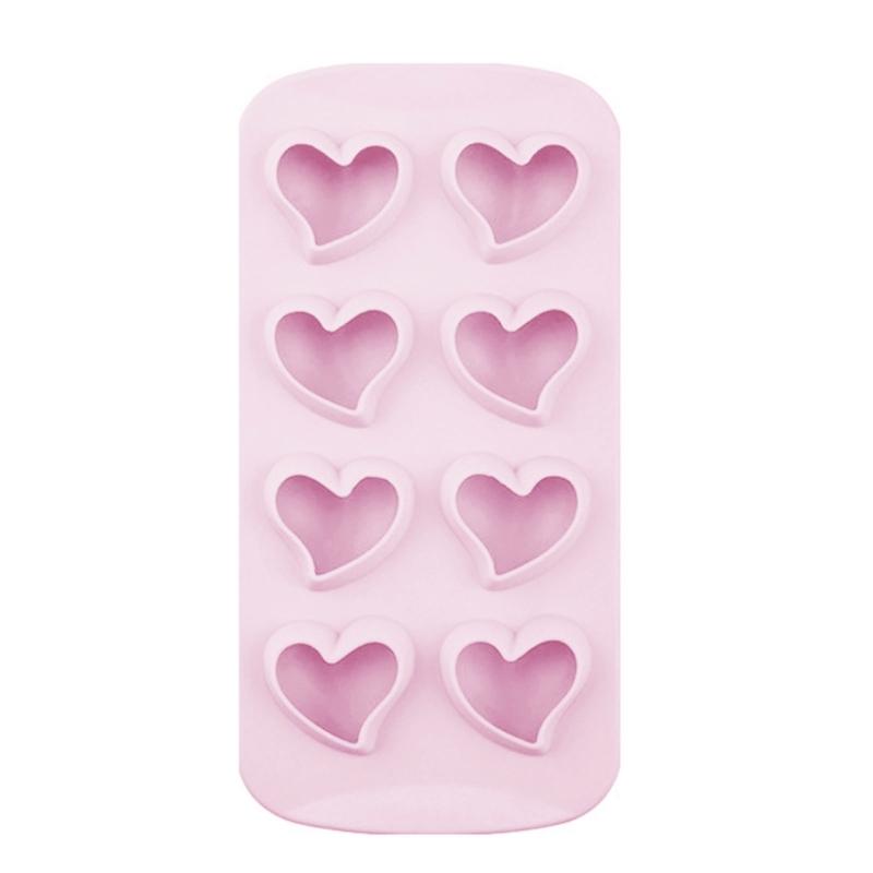 8 Cells ice cubes Moulds Flexible Food Grade Silicone DIY Ice Tray Kitchen Ice Makers for Wine Cocktails 14 Styles