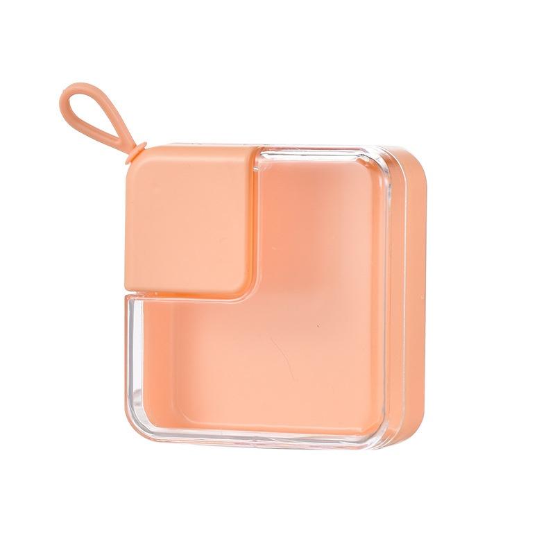 Transparent Powder Puff Beauty Egg Storage Box Safe Plastic Material Multifunctional Waterproof Dustproof Cosmetic Storage Box