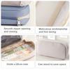 Big Capacity Canvas Pencil Case Pen Holder Large Storage Pouch Organizer Bag for Student  School Office Stationery Supplies