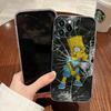 Cartoon Homer S-Simpson-Familie Transparente Handyhülle Für iPhone 17 Pro Max 17E 11 12 13 14 15 16 Pro Max Plus 17 Air 16E Hülle