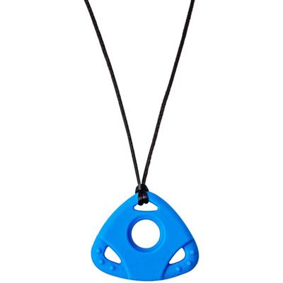 Agaphra Mom's Pendant Necklace Teether Try, Blue, 1 Piece, Korean Baby Products