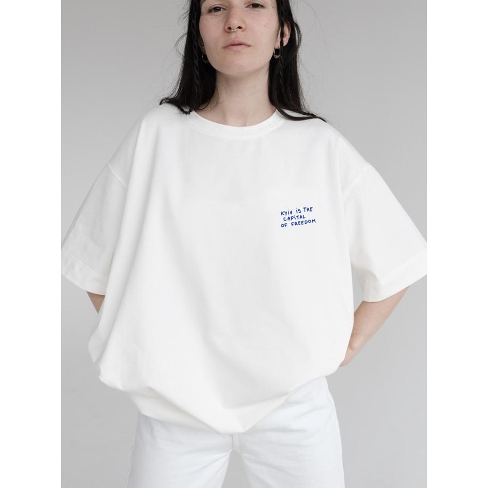 T-shirt Paired with Simple Summer Fashion Print, Summer Men's and Women's Cotton Shirt, Short Sleeved T-shirt