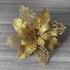 Artificial Glitter Christmas Flower Set of 6 Decorative Wreaths Wedding Party