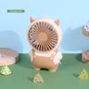 Portable Rechargeable Cartoon Handheld Fan for Students and Children