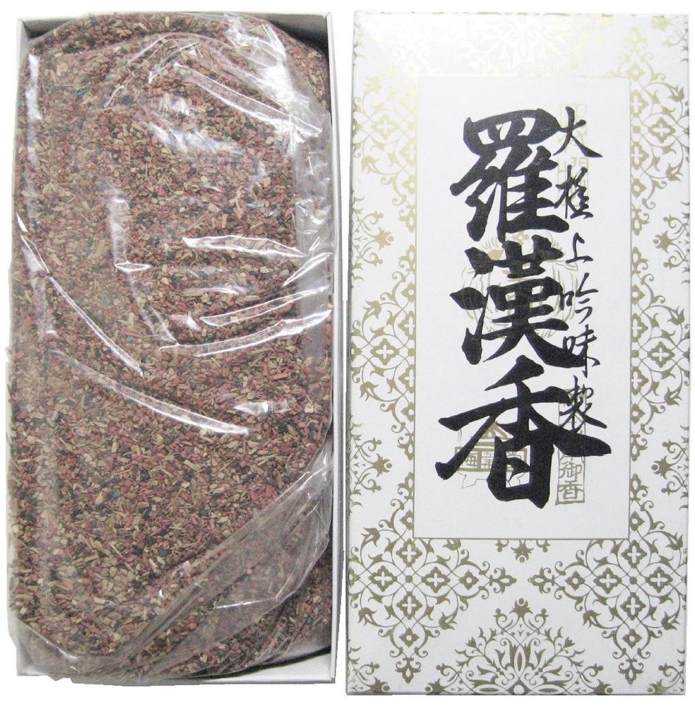 Awaji Baikundou's Specialty Rakanko Incense, 500g, for Commercial Use, Ideal for Temples, Funerals, Ceremonies, and Buddhist Memorial Services, #905