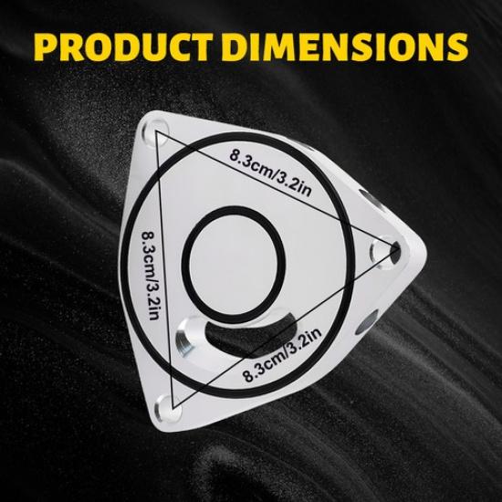 Fit 2015-21 Honda Civic BOV Coupe 1.5T Billet Turbo Blow Off Valve Plate Spacer