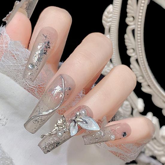 10Pcs DIY Removable Delicate Anti-oxidant Multi-layer Nail Art Wings Jewelries Nail Art Jewelries