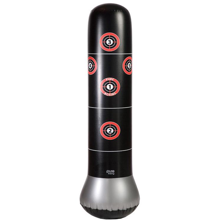 Langlebiger aufblasbarer PVC-Boxsack-Tumbler für Erwachsene & Kinder - Fitness- & Stressabbau-Sandsack-Spielzeug