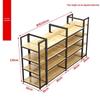 Multi-Layer Display Rack for Convenience Stores and Stationery Shops