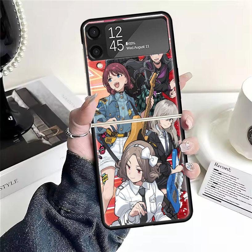 

Girls Band Cry Cases For Samsung Galaxy Z Flip 4 5 6 7 3 Z Flip7 Flip6 Flip4 Flip5 Flip3 5G Hard Shockproof Fundas Cover Samsung Z Flip 5