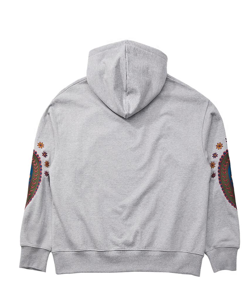 A Nothing Paisley Emb. H-T Hoody (Gray)