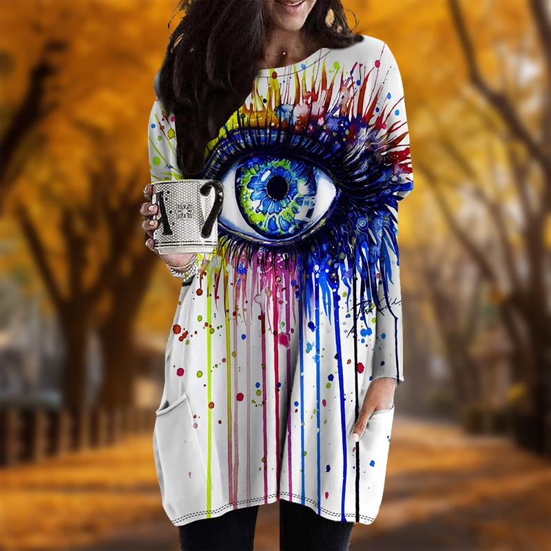 Новинка осени Большие глаза Принт Плюс — фото 7