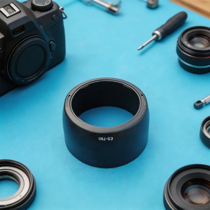ES79II Lens Hood for EF85Mm F-1.2L II And 80 200Mm F2.8L Lens Anti Glaring Protections