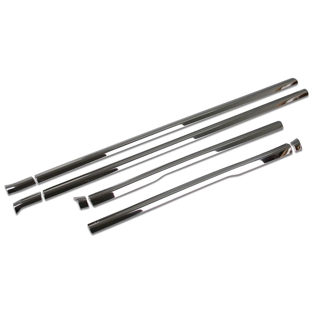 RUIQ Toyota Harrier 80 Series Exterior Stainless Steel Lower Side Door Under Designed Exclusively for the Toyota Harrier Molding,