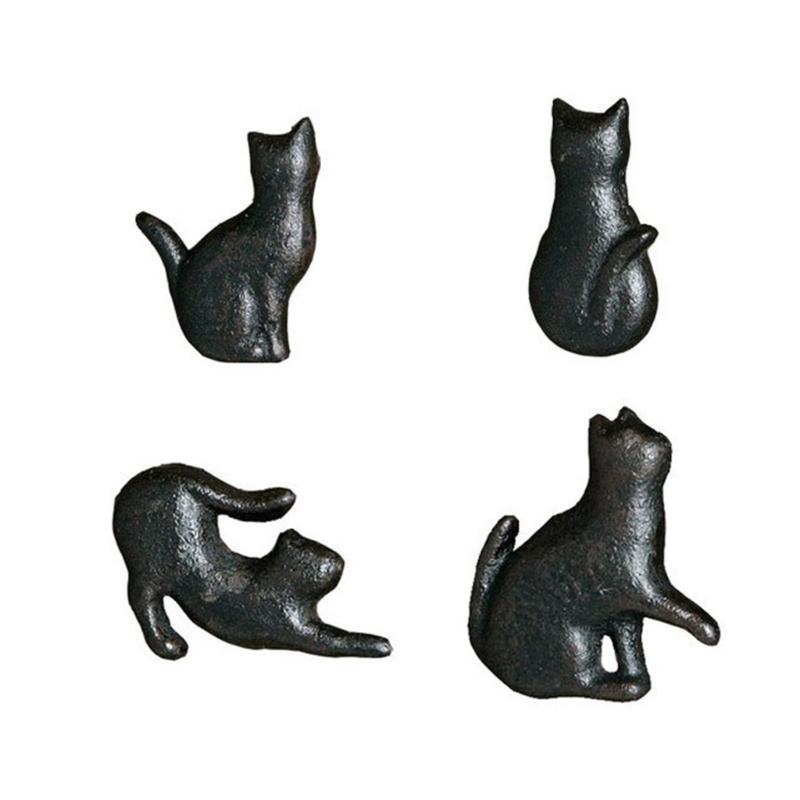 

4Pcs Cats Shape Dressers Knob Kitchen Cabinet Door Handle Wardrobe Pulls Simple Drawer Knob Unique Furniture Hardware 1