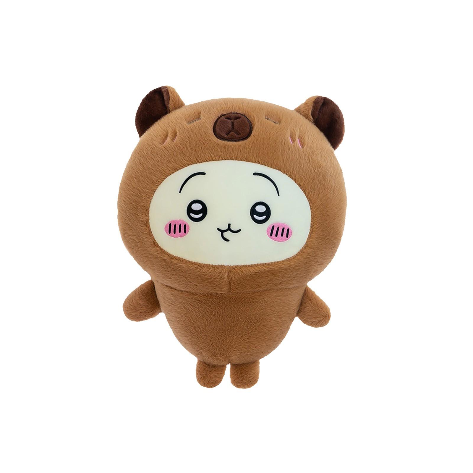 

Перетворена на милу ляльку, плюшева іграшка Jiyi Animals Xiaoba Usagi One Size коричневий