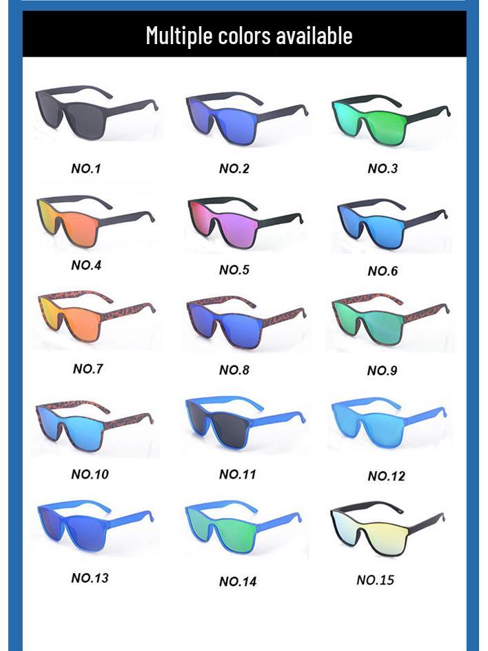 Polarized Sports Sunglasses with Custom Logo - Stylish Japanese & Korean Design