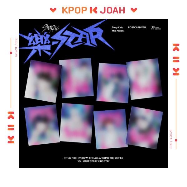 Stray Kids [Rock-Star] 8th Mini Album (POSTCARD ver.)
