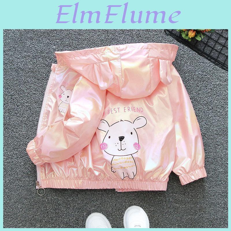Jacket Fashion Clothing Cartoon Childrens Boys Girls Baby Outing Windbreaker Children Zipper Cardigan