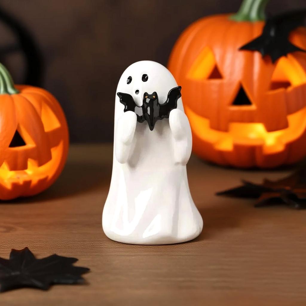 Halloween Figurine, Spooky Resin Statue, Cute Finger Decor For Halloween Decorations, Porch And Indoor Spooky Home Decor
