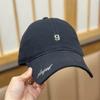 Spring And Summer Embroidery 9 Digital Baseball Hats For Men And Women Simple Casual And Versatile Face Small Sunshade Sunscreen