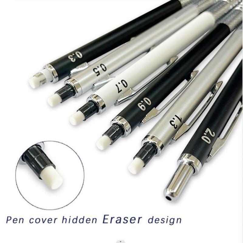20Pcs/Set Refill Erasers For Mechanical Pencil Available For Most Japan Mechanical Pencil,Easy To Clean Without Paper