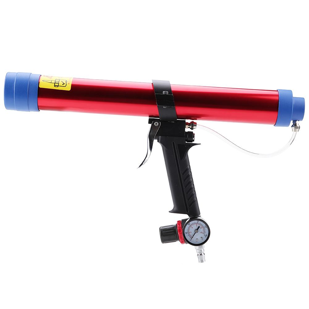 Pneumatic Glass Glue Sealant Caulk Gun Cartridge Air Gun 300~600ML