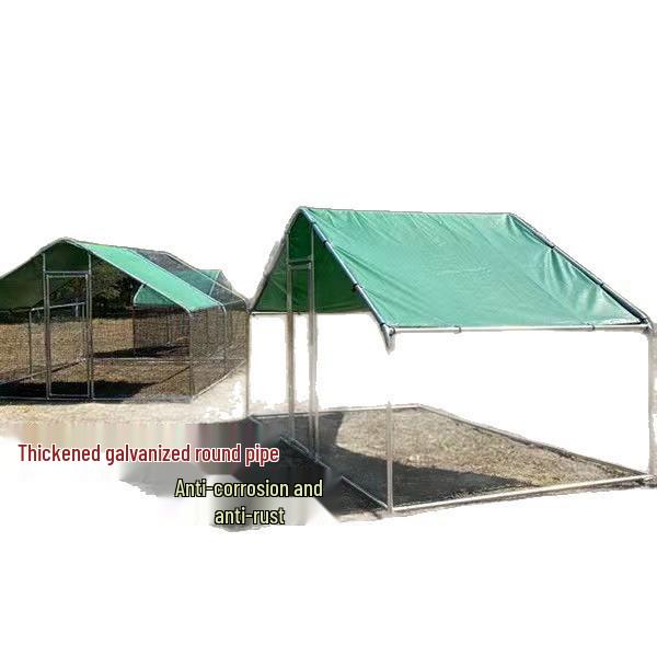 Extra Large Rainproof Outdoor Chicken Coop & Poultry Cage for Rabbits, Peacocks, and Pigeons