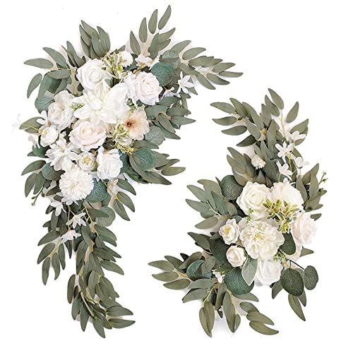 Outdoor Wedding Arch Flower Welcome Arch Door Gate Banquet Style Floral Decoration Simulation Flower Supply