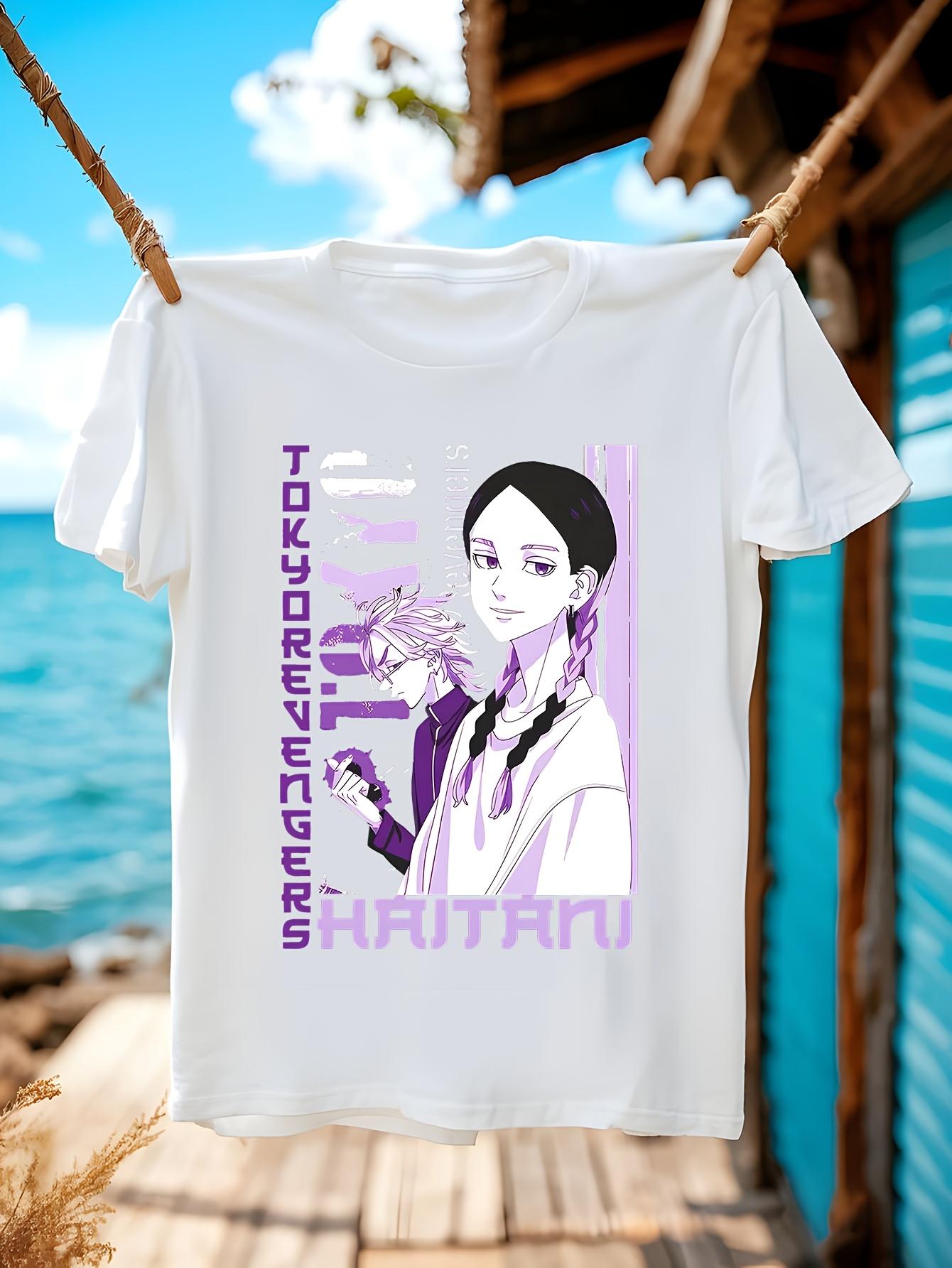 Anime Graphic Tshirt Graphic Tshirt - Tokyo Revengers Hai... S