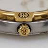 Gucci Relojes de Fecha 9000M Esfera Marfil Acero Inoxidable/Chapado en Oro Cuarzo Pantalla Analógica para hombre Usado