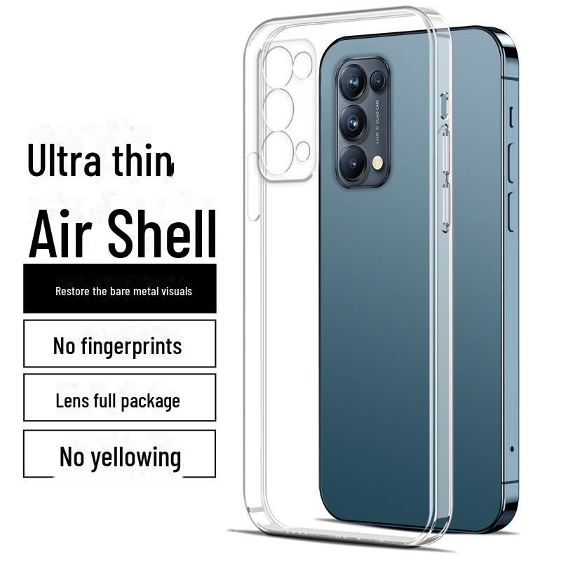 

Прозрачный силиконовый защитный чехол для Oppo Reno5 - 5G Magic Cube Design Reno5 5G