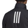 Adidas Puffer Jackets Men's Black Stand Collar Moderate Other HG8758