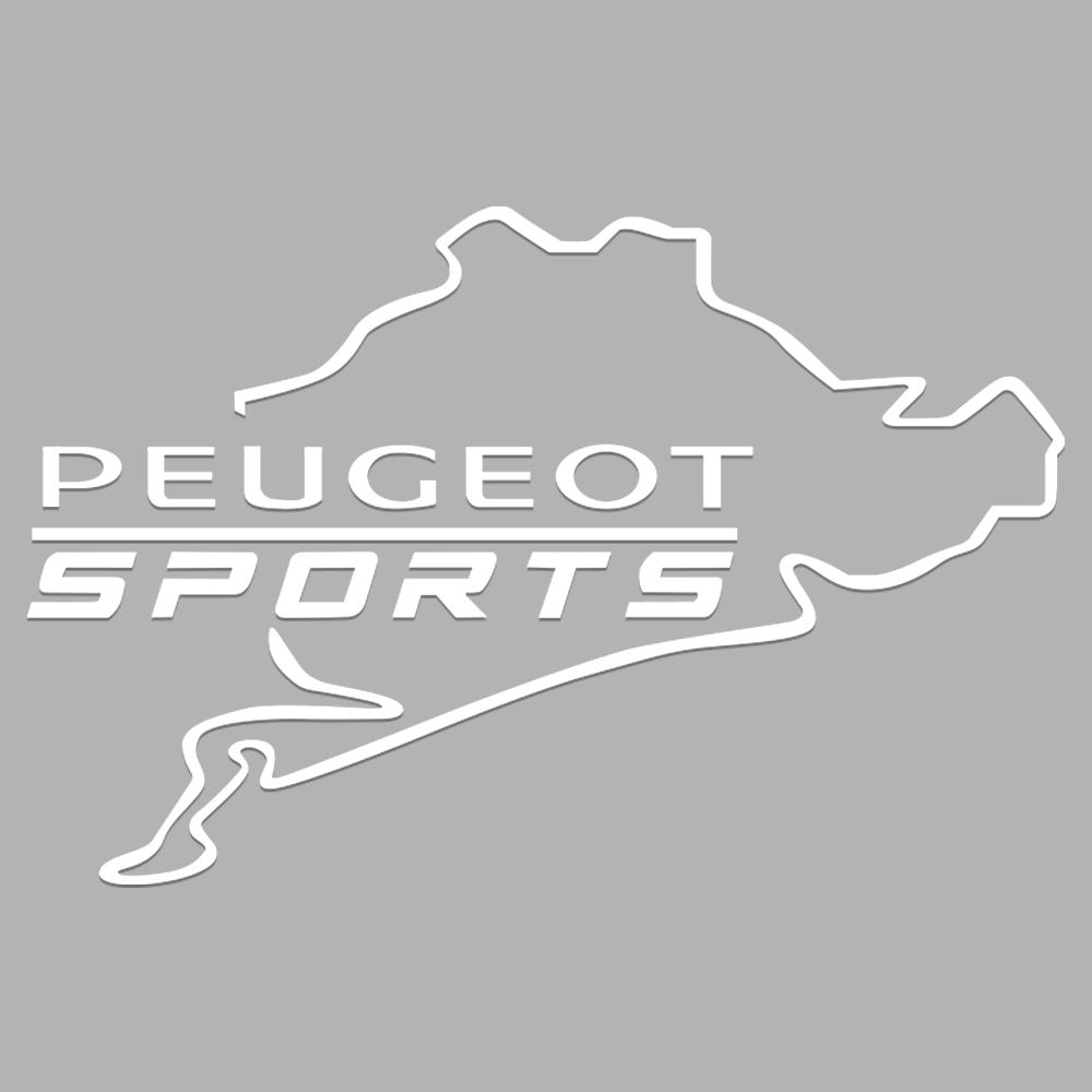 2026 Horká nálepka na auto 1ks Styl auta PVC Vinyl Karoserie Víčko nádrže Odznak Dekorativní nálepka Pro Peugeot 207 3008 206 208 308 307