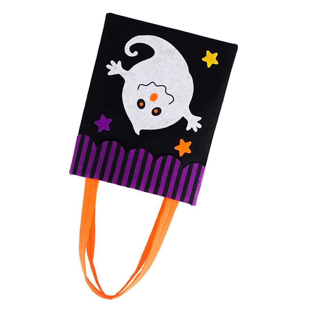 Halloween Candy Bag 9.8in High 8.1in Wide Nonwovens 22lb Load Bearing Halloween Party Bag for