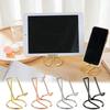 Portable Cell Phone Stand for Desk Simple Metal Business Card Holder Universal Storage Rack Accessories SuitableFor Phone Tablet