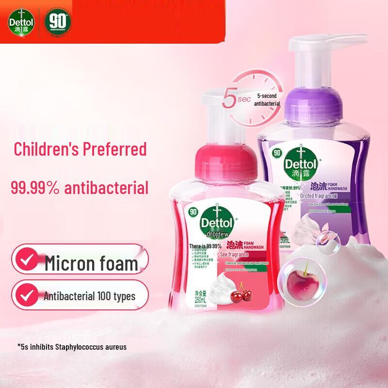 Dettol Kids Antibacterial Foaming Hand Wash Set