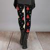 Women's Fashion Halloween Printed Stretch Bottoms Sleep Casual Home Pants