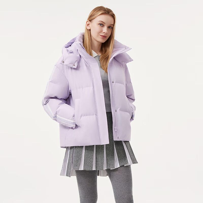 Tamboer Sportliche Daunenjacke mit abnehmbarer Kapuze 550308D