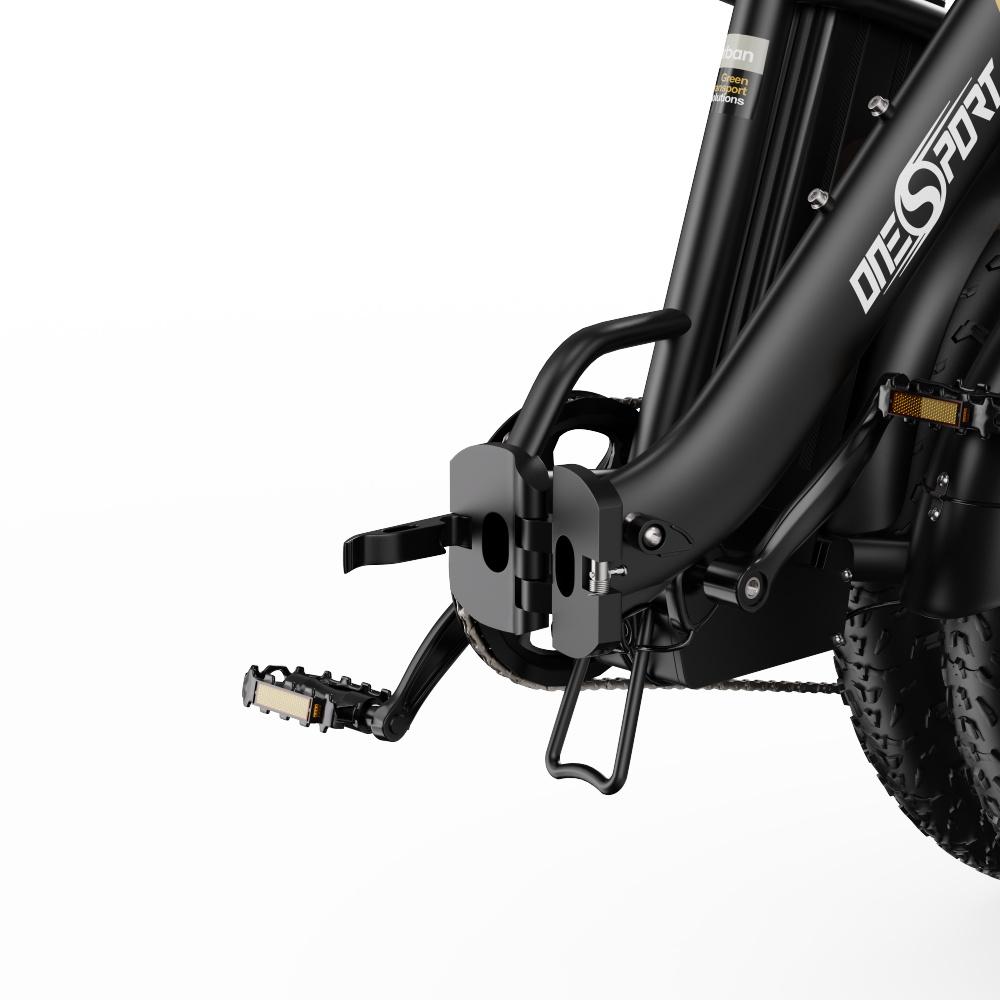 ONESPORT-OT16 MAX Elektrofahrrad – 48V 500W Faltbares Vollaluminium-E-Bike mit 18AH Akku, Ideal für den Stadtverkehr & Tägliche Fahrten