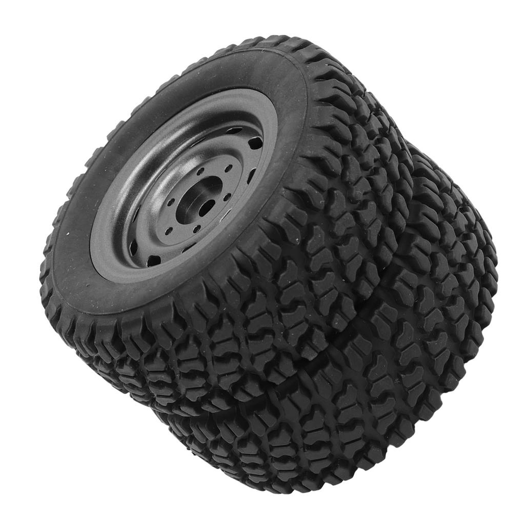 2 Pcs 82mm RC Car Tire 31mm Width 12mm Hex Adapter Spare Part for SCY 16103 1/16 RC Off Road Car