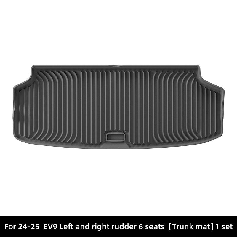 Right-Hand Drive Kia EV9 Trunk Mat (2024-2025 Models) - TPE Tail Box Mat
