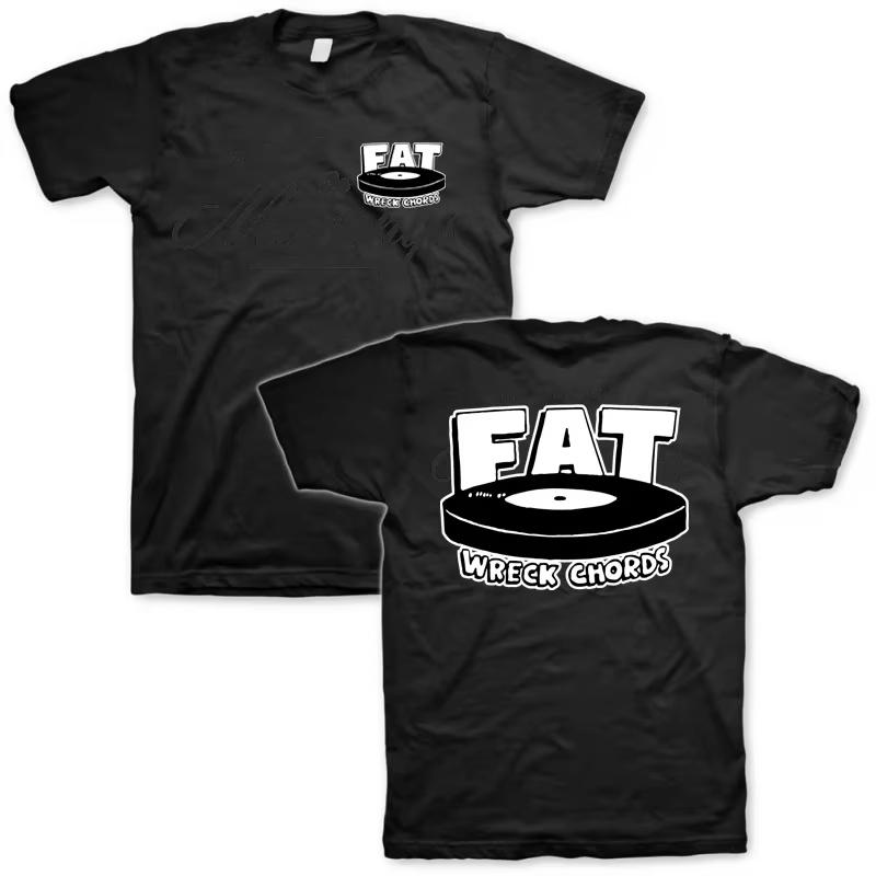 Fat Wreck Chords Grafik Baumwoll-T-Shirt Hip Hop Band Musikdruck T-Shirt Unisex Kleidung Retro Bequem Streetwear 2026 Sommer Oberteil