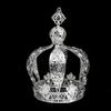 1/2Pcs Baroque Crown Cake Topper Elegant Wedding Tiara Rhinestone Crown  Royal Celebration