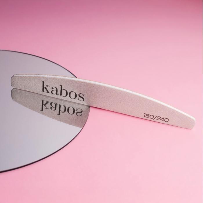 Lime à Ongles - Kabos - Grain 150/240 - Double Face - Ergonomique - Professionnelle
