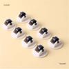 Adhesive Caster Wheels for Under-Bed Storage Organizer and Trash Can