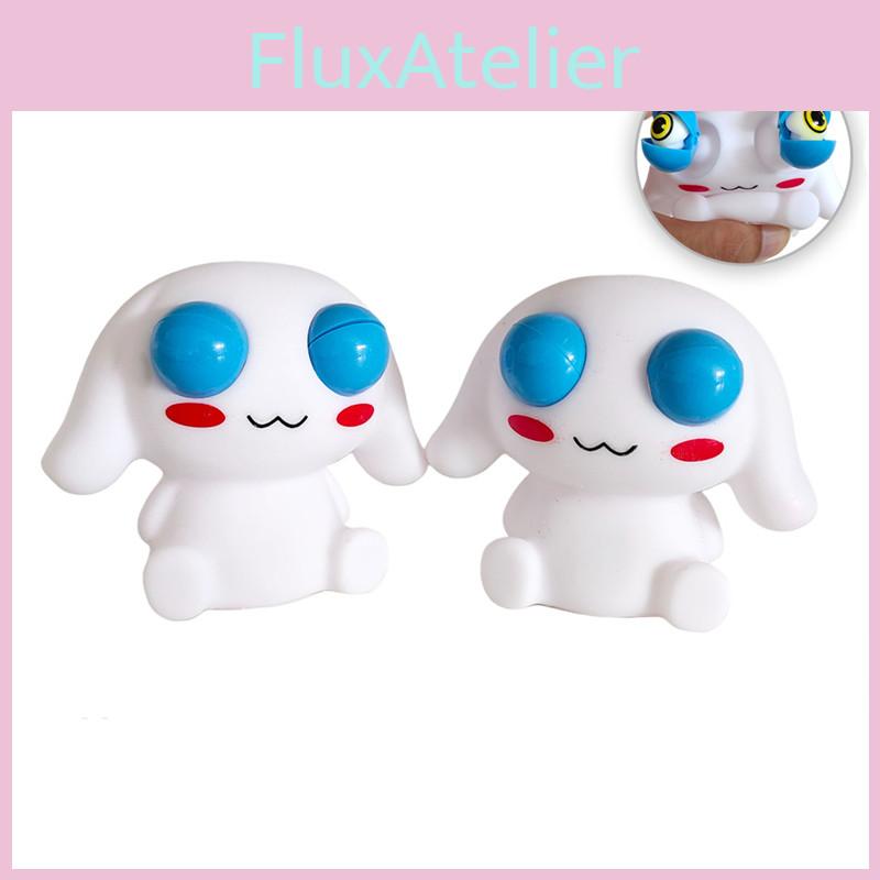 Lustiges Stressabbau-Spielzeug Drücken und Lachen mit dem augenverdrehenden Hundespielzeug von Mofan